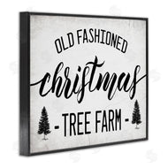 Stupell Studio | Rustic Minimal Christmas Tree Farm