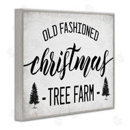 Stupell Studio | Rustic Minimal Christmas Tree Farm