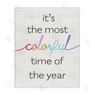 Stupell Studio | Most Colorful Time Whimsical Holiday