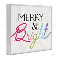 Stupell Studio | Merry and Bright Whimsical Colors