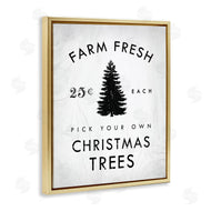 Stupell Studio | Vintage Christmas Tree Farm Sign