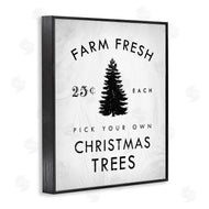 Stupell Studio | Vintage Christmas Tree Farm Sign
