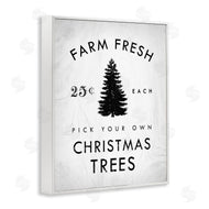 Stupell Studio | Vintage Christmas Tree Farm Sign
