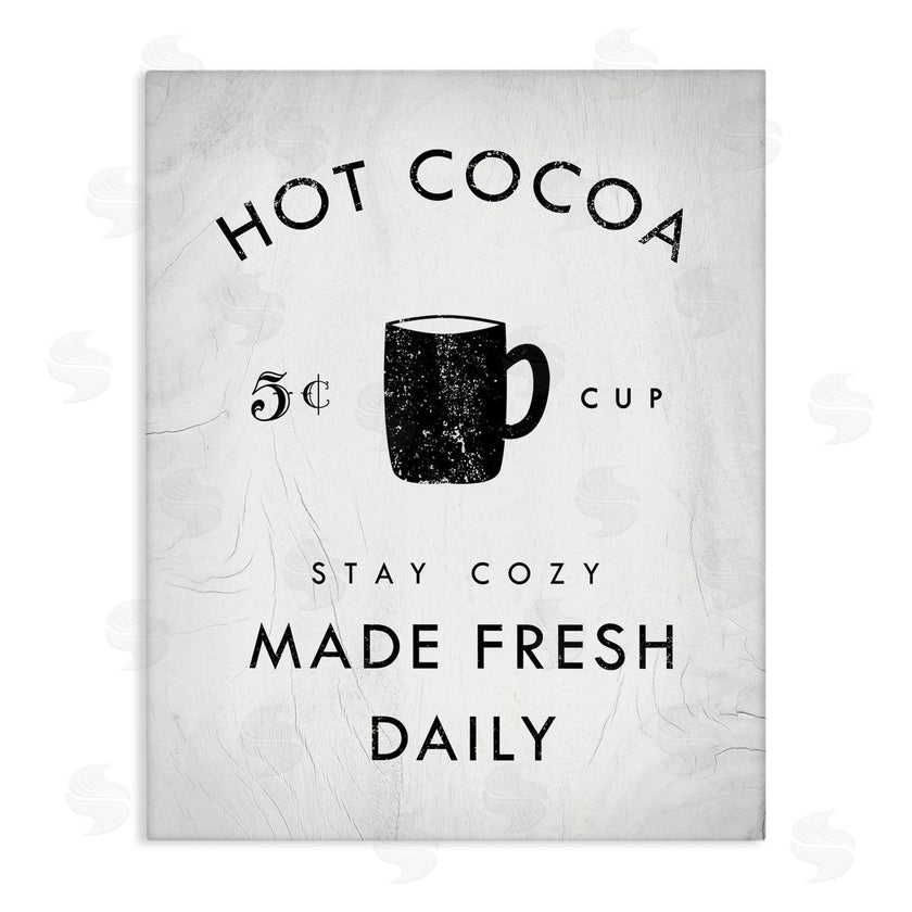 Stupell Studio | Vintage Hot Cocoa Sign