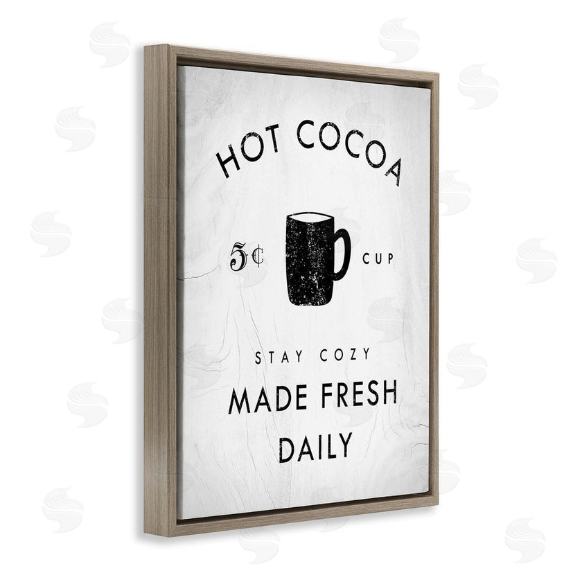 Stupell Studio | Vintage Hot Cocoa Sign