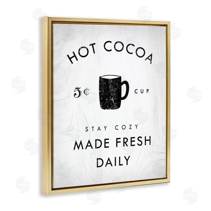 Stupell Studio | Vintage Hot Cocoa Sign