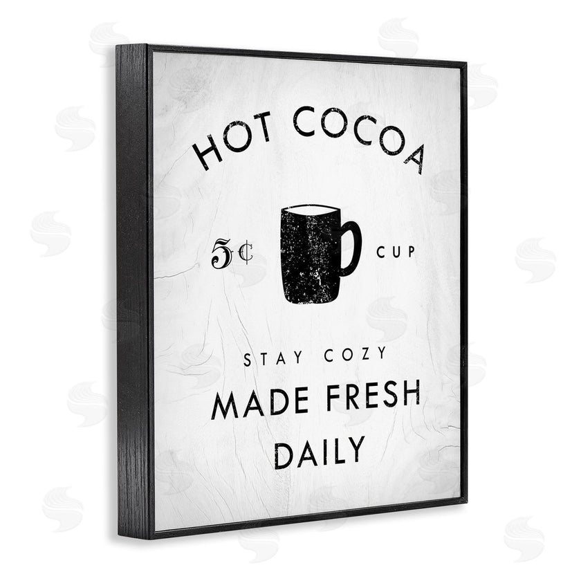 Stupell Studio | Vintage Hot Cocoa Sign
