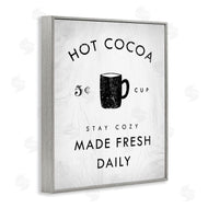 Stupell Studio | Vintage Hot Cocoa Sign