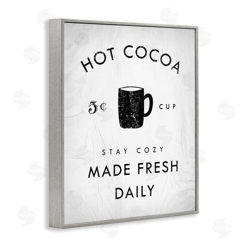 Stupell Studio | Vintage Hot Cocoa Sign