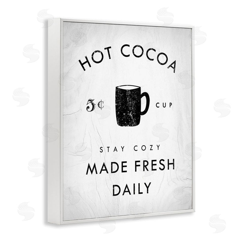 Stupell Studio | Vintage Hot Cocoa Sign
