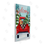 Sheri Hart | Red Truck Christmas Pet Dog
