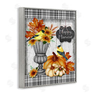 Sheri Hart | Happy Harvest Birds and Gourds