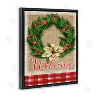 Sheri Hart | Welcome Cottage Wreath Pinecones
