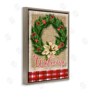 Sheri Hart | Welcome Cottage Wreath Pinecones