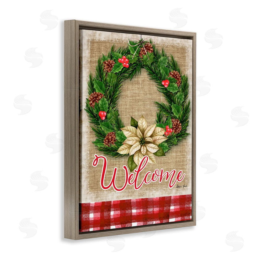 Sheri Hart | Welcome Cottage Wreath Pinecones