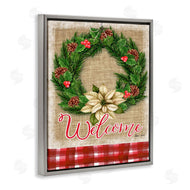 Sheri Hart | Welcome Cottage Wreath Pinecones