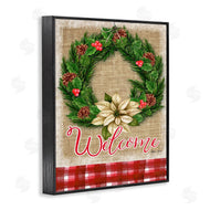 Sheri Hart | Welcome Cottage Wreath Pinecones