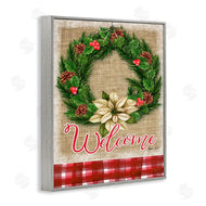 Sheri Hart | Welcome Cottage Wreath Pinecones