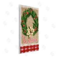 Sheri Hart | Welcome Cottage Wreath Pinecones