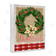 Sheri Hart | Welcome Cottage Wreath Pinecones