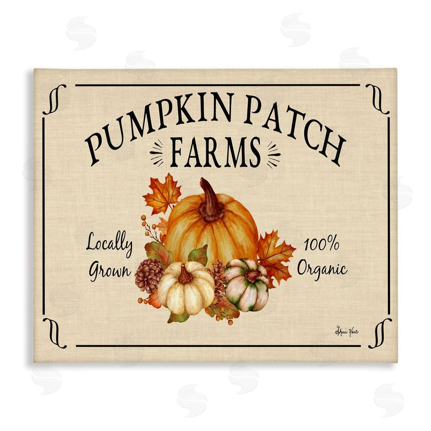 Sheri Hart | Traditional Pumpkin Patch Farm Sign