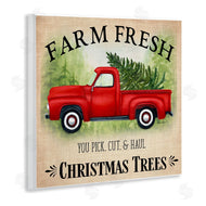 Sheri Hart | Holiday Truck Christmas Trees