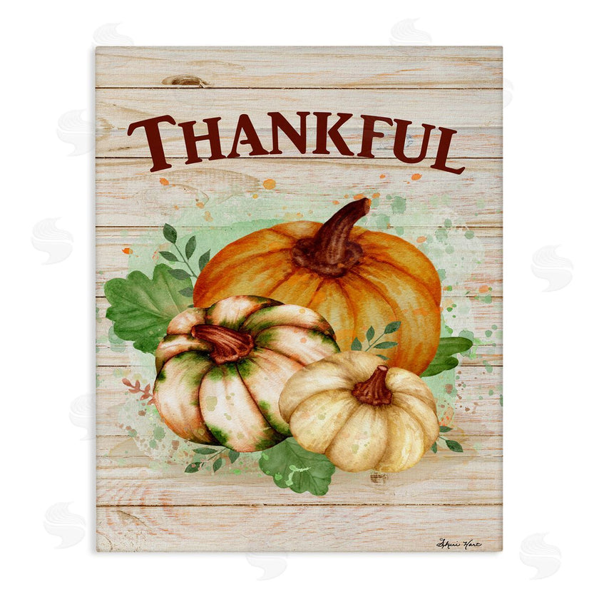 Sheri Hart | Rustic Thankful Pumpkin Harvest