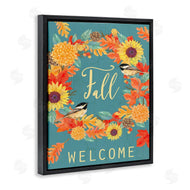 Andrea Tachiera | Fall Welcome Autumn Harvest Wreath