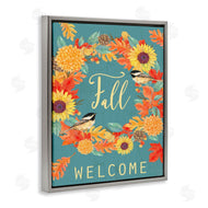 Andrea Tachiera | Fall Welcome Autumn Harvest Wreath