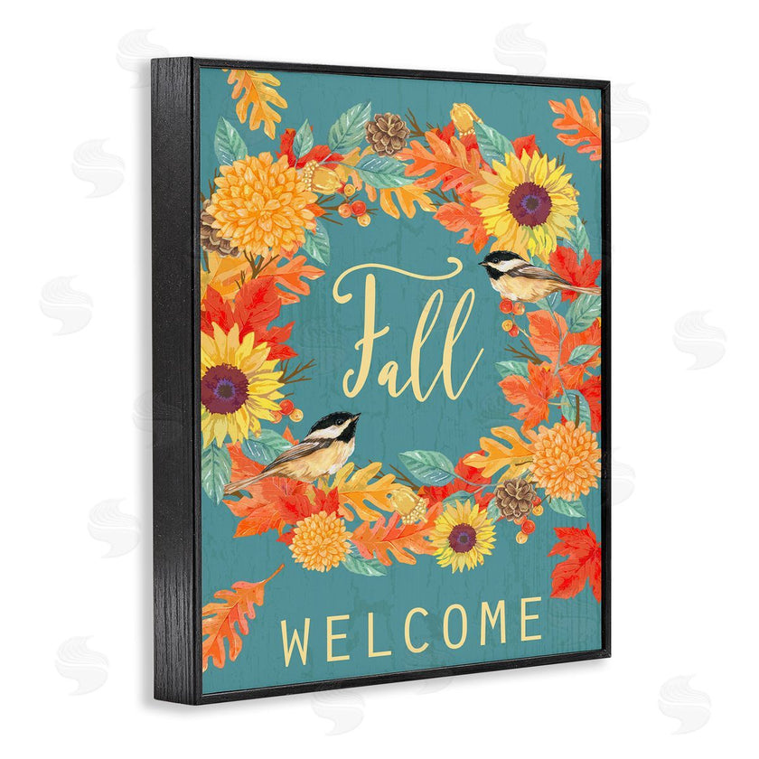 Andrea Tachiera | Fall Welcome Autumn Harvest Wreath