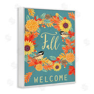 Andrea Tachiera | Fall Welcome Autumn Harvest Wreath