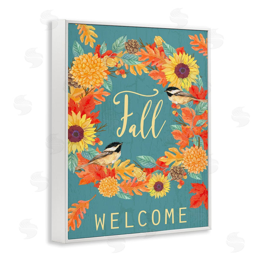 Andrea Tachiera | Fall Welcome Autumn Harvest Wreath