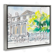 Mark Higden | Classic City Architecture Watercolor Landscape