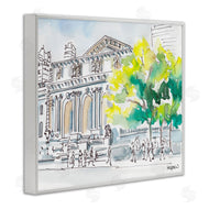 Mark Higden | Classic City Architecture Watercolor Landscape