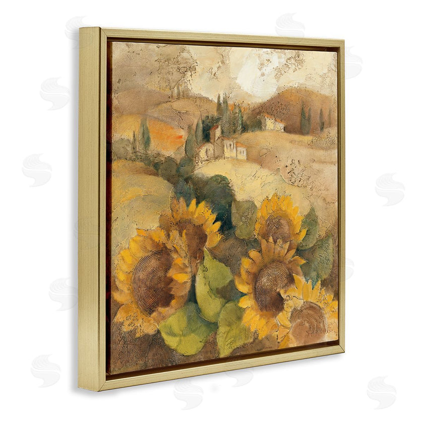 Albena Hristova | Soft Vintage Tuscan Sunflowers