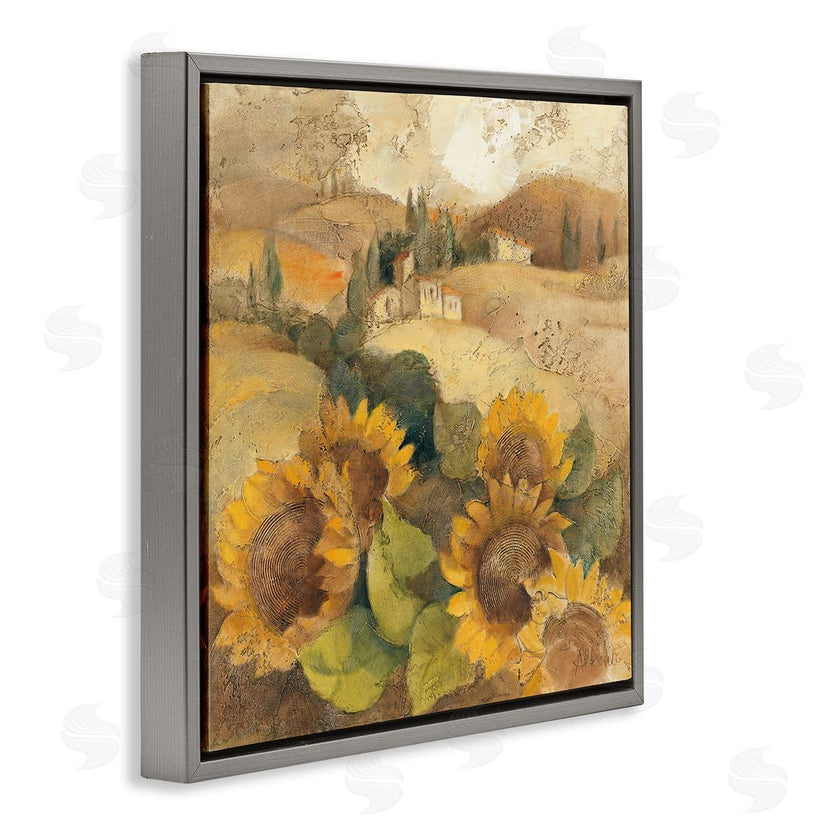 Albena Hristova | Soft Vintage Tuscan Sunflowers