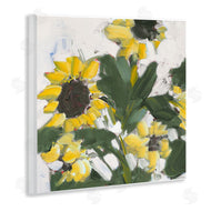 Jane Slivka | Expressive Sunflower Brush Strokes