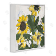 Jane Slivka | Expressive Sunflower Brush Strokes