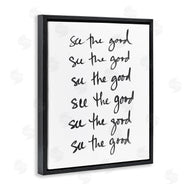 SD Graphics Studio | See The Good Repeated Text Minimal