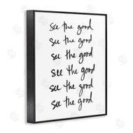 SD Graphics Studio | See The Good Repeated Text Minimal