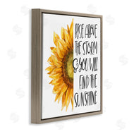 Patricia Pinto | Rise Above Storm Sunflower Floral