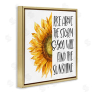 Patricia Pinto | Rise Above Storm Sunflower Floral