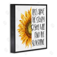 Patricia Pinto | Rise Above Storm Sunflower Floral