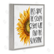 Patricia Pinto | Rise Above Storm Sunflower Floral