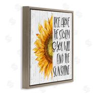 Patricia Pinto | Find Sunshine Motivational Sunflower