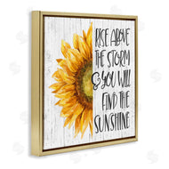 Patricia Pinto | Find Sunshine Motivational Sunflower