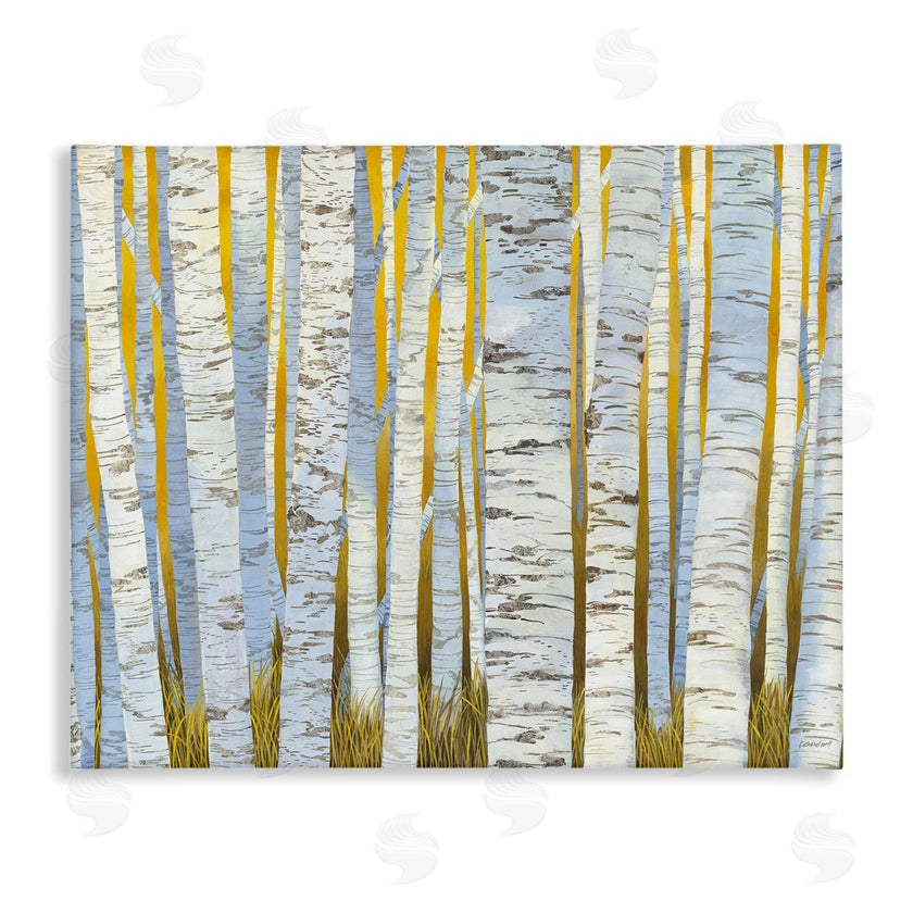 Katherine Lovell | Birch Tree Forest Golden Grass