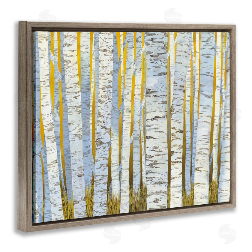 Katherine Lovell | Birch Tree Forest Golden Grass