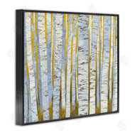 Katherine Lovell | Birch Tree Forest Golden Grass