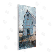 Ethan Harper | Abstract Distressed White Barn